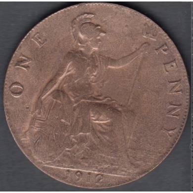 1912 - 1 Penny - Endommagé - Grande Bretagne