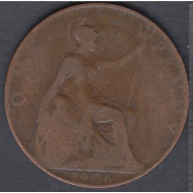 1906 - 1 Penny - Geat Britain