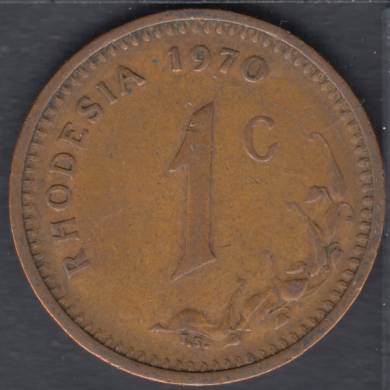 1970 - 1 Cent - Rhodesia
