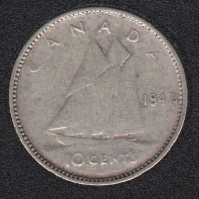 1947 - ML - Canada 10 Cents