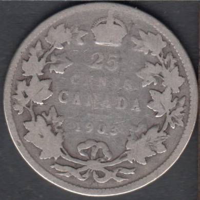 1903 - Good - Canada 25 Cents