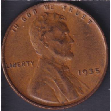 1935 - VF - Lincoln Small Cent USA