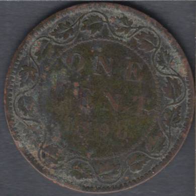 1896 - Damaged - Canada Large Cent