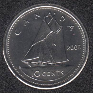 2005 P - NBU - Canada 10 Cents