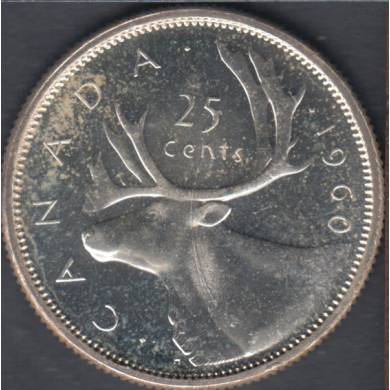 1960 - B. Unc - Canada 25 Cents