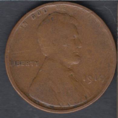 1910 - VG - Lincoln Small Cent USA