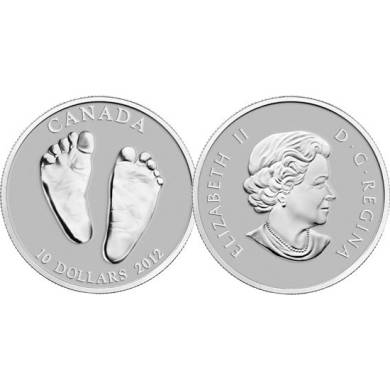 2012 - $10 -  Fine Silver Coin - Welcome to the World