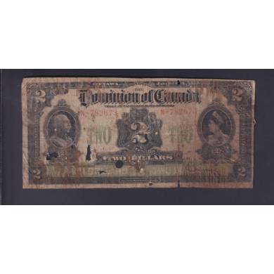 1914 $2 Dollar - Good - Dominion of Canada