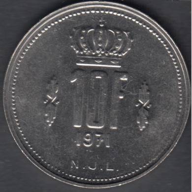 1971 - 10 Francs - Luxembourg