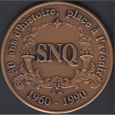 Quebec Socit Numismatique - J.R. Numismatique - Copper - 100 pcs - Trade Dollar