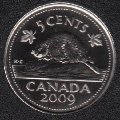 2009 - Specimen - Canada 5 Cents