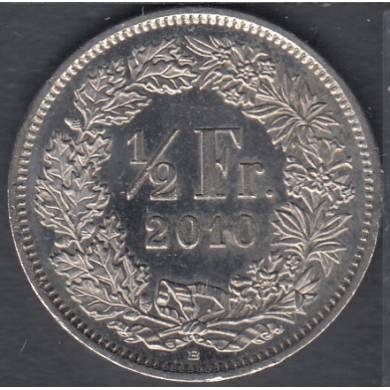 2010 B - 1/2 Franc - Suisse