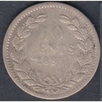 1885 - 10 Cents - Netherlands