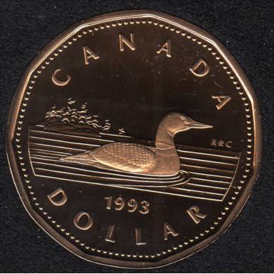1993 - Proof - Canada Huard Dollar