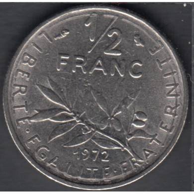 1972 - 1/2 Franc - France