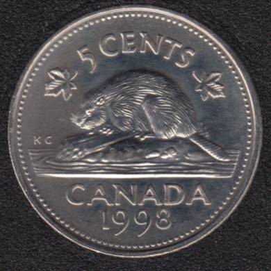 1998 - B.Unc - Canada 5 Cents
