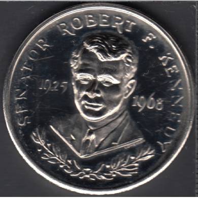 1968 -1925 - Robert F. Kenndy - 'He Saw Wrong And Tried To Right It - Medal