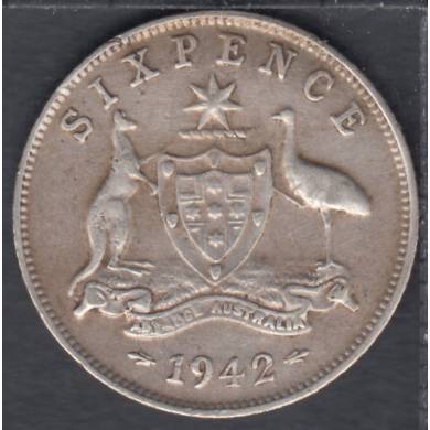 1942 - 6 Pence - Australia