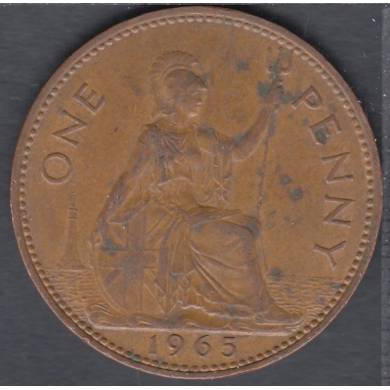 1965 - 1 Penny - Great Britain