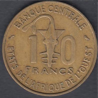 1971 - 10 Francs - Afrique de l'Ouest États