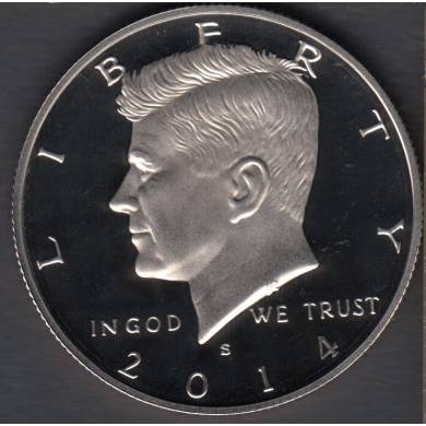 2014 S - Proof - Kennedy - 50 Cents USA