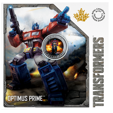 2019 - 25 - 3D Lenticular Coin - OPTIMUS PRIME Transformers