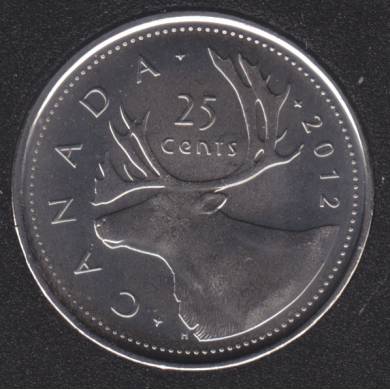 2012 - B.Unc - Canada 25 Cents