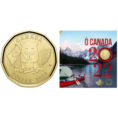 2022 - O Canada 5-Coin Gift Card Set