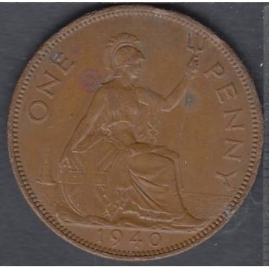 1940 - 1 Penny - EF - Great Britain