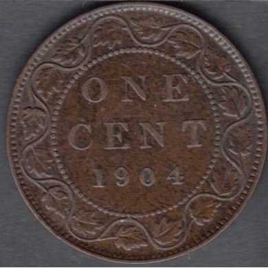 1904 - EF - Canada Large Cent