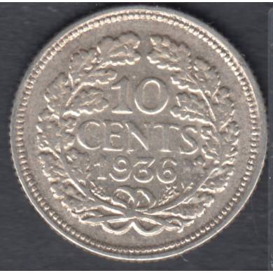 1936 - 10 Cents - Pays Bas
