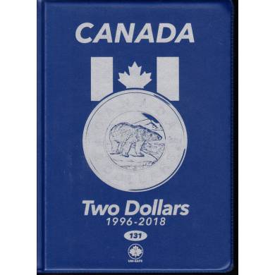 $2.00 Canada Uni-Safe Album (Two Dollars) 1996-2018