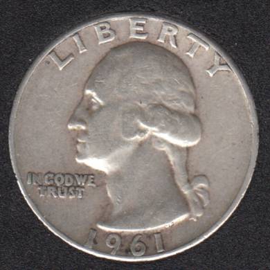 1961 - Washington - 25 Cents