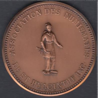 1974 - Association des Numismates de St-Hyacinthe - 12th Exposition - Medal