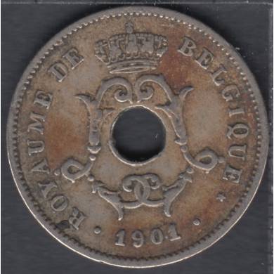 1901 - 10 centimes - (Belgique) - Belgium