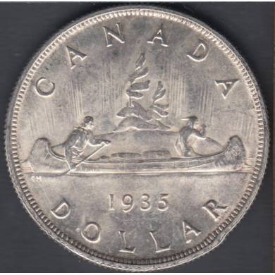 1935 - Unc - Double XXV REGNI - Canada Dollar