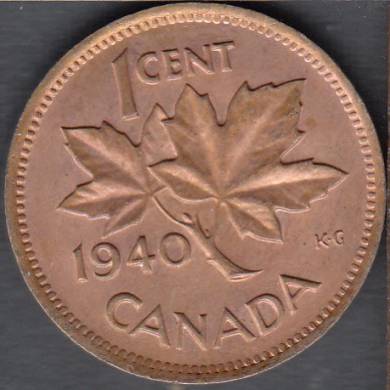 1940 - B.Unc - Canada Cent