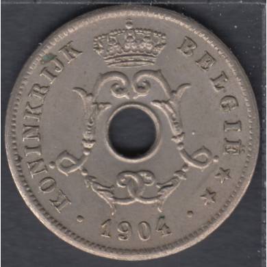 1904 - 10 centimes - (Belgie) - Unc - Belgium