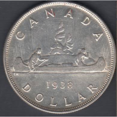 1938 - EF - Scratch - Canada Dollar