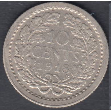 1918 - 10 Cents - Netherlands
