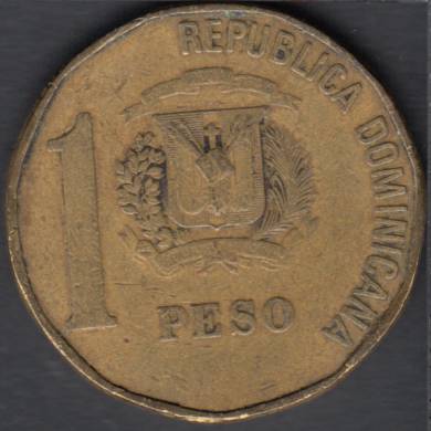 1992 - 1 Peso - Dominican Republic
