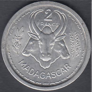 1948 - 2 Francs - B. Unc - Madagascar