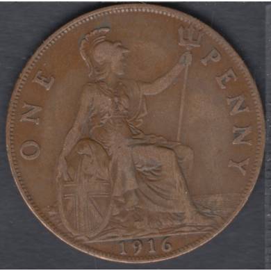 1916 - 1 Penny - Geat Britain