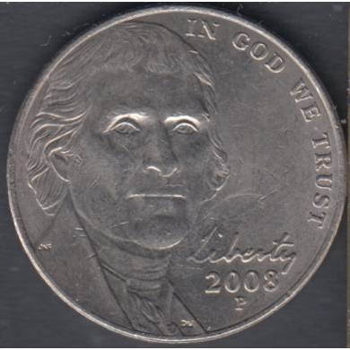 2008 P - Jefferson - 5 Cents