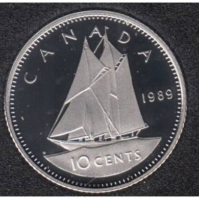 1989 - Proof - Canada 10 Cents