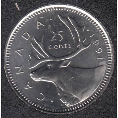 1991 - B.Unc - Canada 25 Cents