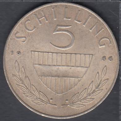1966 - 5 Schilling - Austria