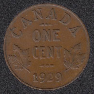 1929 - VF - Canada Cent