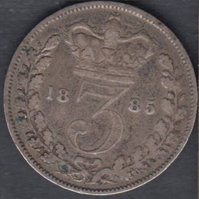 1885 - 3 Pence - Grande Bretagne