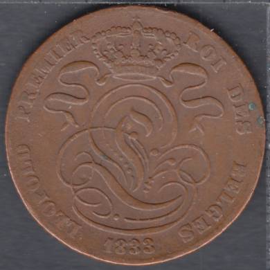 1833 - 5 centimes - Belgium